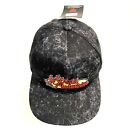 World Industries Willy Flameboy Skateboard Snapback Hat Cap Black Wash OSFM