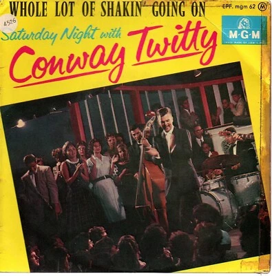 CONWAY TWITTY    EP  M-G-M   " SATURDAY NIGHT WITH "   [FR] - Photo 1/4
