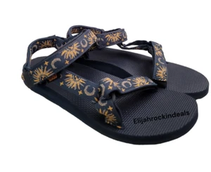 NEW WOMEN'S TEVA UNIVERSAL ORIGINAL SUN AND MOON BLUE SANDALS US SIZE 10 - Picture 1 of 6