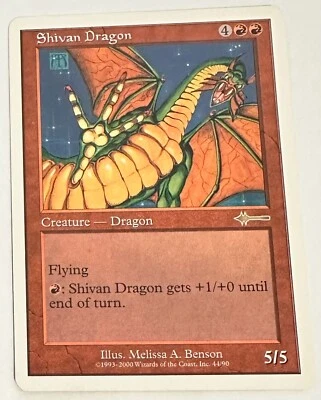 Magic the Gathering ~ MTG ~ 1x Shivan Dragon ~ Beatdown - Image 1 of 2