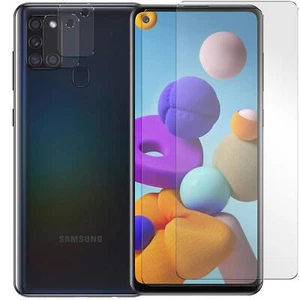 Schutzfolie für Samsung Galaxy A21s Display Schutzglas Kamera folie Gorilla glas - Bild 1 von 7