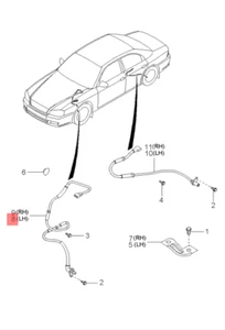 Original Hyundai 95670-38000 Sensor, Wheel Speed Sonata IV Xg Magentis I - Picture 1 of 8