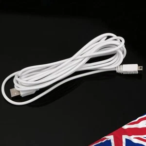 3 M USB Power Charger Charging Cable Cord Data Cord for Nintendo Wii U Gamepad - Picture 1 of 5