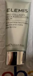 letzte Röhre! Elemis Pro Kollagen Hals & Dekolleté Balsam 0,5 oz/15 ml Reisegröße - Bild 1 von 1