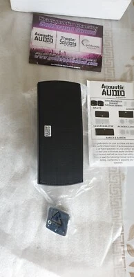 Altavoz interior montable Acoustic Audio AA32CB 2,5" negro con cable 8 ohmios 300 vatios Foto 1 de 4