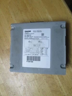 SAAB 9-3 2004 módulo de control de navegación GPS montado en el maletero 12801680 FA Foto 1 de 4