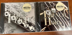 (2 klassische Musik-CDs) Die Flöte & das französische Horn. Beide sind neu/versiegelt. o - Bild 1 von 2