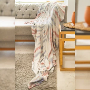 Acogedora comodidad: manta de bambú hecha a mano y colcha para noches de lujo - Imagen 1 de 4