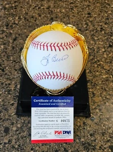 Yogi Berra HOF New York Yankees Signed Autographed ROMLB PSA COA - Picture 1 of 4