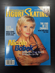 AUTOGRAPH - Nicole Bobek  "International Figure Skating" magazine