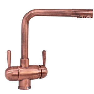 Hommix Parma Kupfer 3-Wege Wasserhahn (Triflow Filter Wasserhahn) - Bild 1 von 3