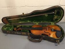 1978 A.R. Seidel Violin w/ Bow & Case. Stradivarius Copy. Germany. 7/8 Size.