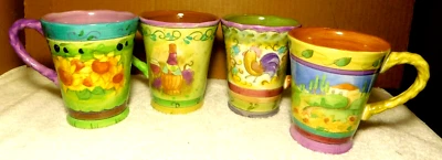 Sango~Tuscan Gardens 3076 diseñado por Sue Zipkin 4 piezas Conjunto Escenario Mixto Foto 1 de 4