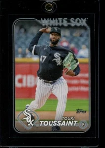 2024 Topps #385 Touki Toussaint Black #/73 - Picture 1 of 2