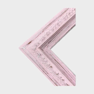 11 x 14 In stock ready to ship, Shabby Chic Picture frame, distressed pink - Picture 1 of 10