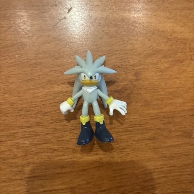 Sonic The Hedgehog PLATA 30 Aniversario 2.5" Figura Jakks 2021 Coleccionable Foto 1 de 2