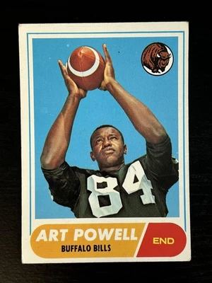 1968 Topps #71 Art Powell Buffalo Bills VG - Image 1 of 2