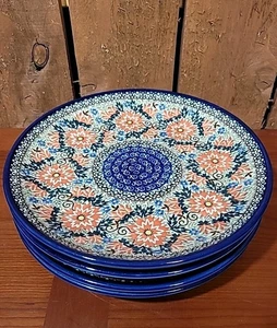 4er Set Unikat T.Andrukiewicz Speiseteller 2082 - Bild 1 von 5