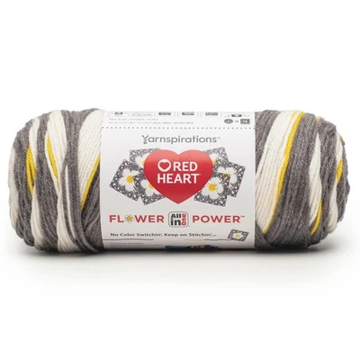 3 Pack - Red Heart All In One Granny Square Yarn-DAISY DO - 5A002GBS-1GHV9 - Image 1 of 2