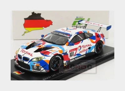 1:43 SPARK Bmw 6-Series M6 Gt3 #101 Nurburgring 2021 C.Krognes D.Pittard SG761 - Immagine 1 di 2