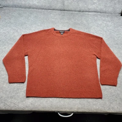 Свитер мужской Harold Powell размер Large оранжевый с длинным рукавом шерсть мериноса и нейлон - Изображение 1 из 4