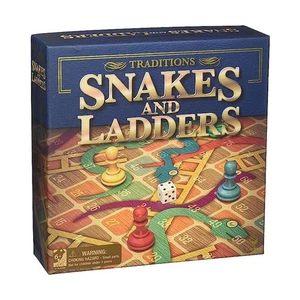 Cardinal Boardgame Snakes and Ladders (Traditions Ed) Box EX/NM - Picture 1 of 1