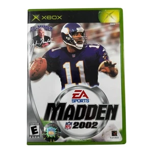 Madden NFL 2002 Xbox Football Game EA Sports John Madden All Madden - Picture 1 of 3