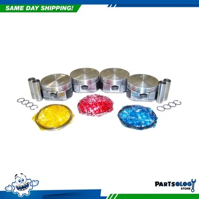 Kit de pistón y anillo DNJ PRK317 para 00-08 Chevrolet Oldsmobile 2,2 L L4 DOHC 16V Foto 1 de 3