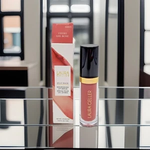 LAURA GELLER Jelly Balm Nourishing Lip Serum THERE SHE ROSE .10 fl oz NEW in BOX - Picture 1 of 3