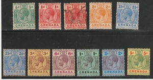 Grenada: Potage- Lot 8 (1913-1929) 2024 Scott Catalog Value $42.85 - Picture 1 of 5