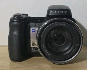 Sony Cyber-shot DSC-H7 8.1MP 15x optische Digitalkamera schwarz getestet und funktionsfähig - Bild 1 von 8