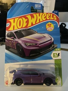 Hot Wheels 2025 Cupra e-RACER HW EV Purple 4/10 Error Tempo C 72/250 Rarität - Bild 1 von 4