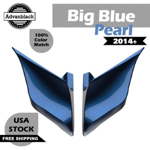 Cubierta lateral extendida Big Blue Pearl se adapta a más de 14 Harley Street Road Glide - Imagen 1 de 11