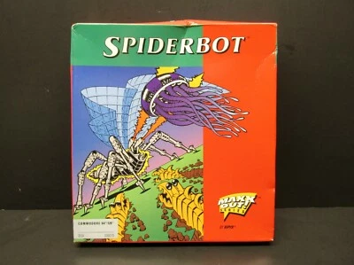 SPIDERBOT, Commodore 64 / 128, Disk, Epyx 1987, New  - Image 1 of 4