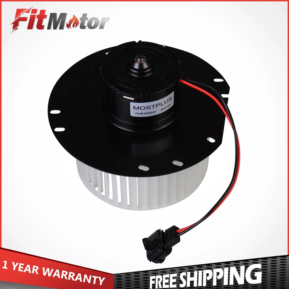 Conjunto de motor soplador calentador de aire acondicionado para Ford E150 E250 E350 E450 E550 Econoline Foto 1 de 4