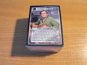 STAR TREK CCG TROUBLE WITH TRIBBLES COMPLETE MASTER SET INCLUDING UR MCCOY - Picture 1 of 5