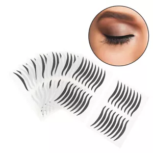 80 Pairs Black Eyeliner Sticker Easy Use Eyeshadow Stickers Women Ladies Girls - Picture 1 of 12