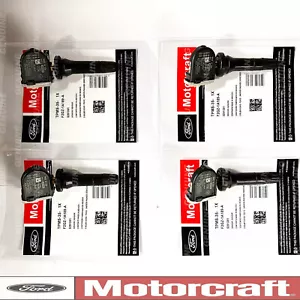 4X F2GT1A180AB TPMS Tire Pressure Monitoring Sensor For FORD LINCOLN Rubber Stem - Picture 1 of 10