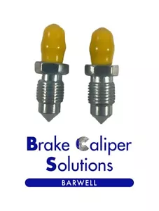 SEAT LEON CUPRA R (BREMBO CALIPER) FRONT BRAKE CALIPER BLEED NIPPLES BCB039X2 - Picture 1 of 1