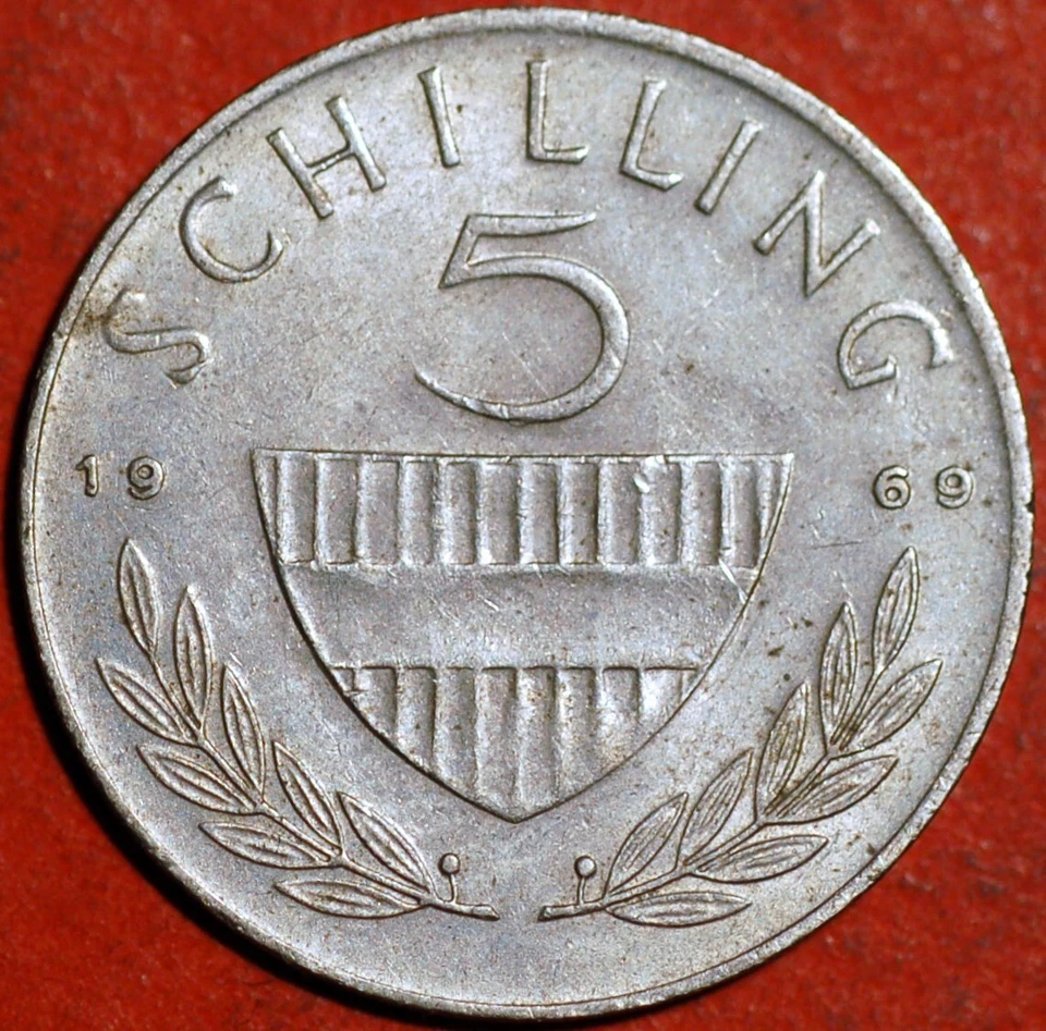 Austria 5 Schilling 1969 KM# 2889a - Image 1 of 2