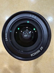 Nikon AF 24mm f2.8 Lens with caps nikkor tested - Picture 1 of 5