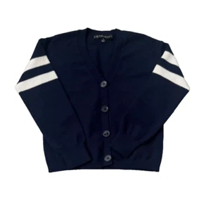 Love Ellie Kids Soft Lightweight Button Front Striped Cardigan Size 4 - Picture 1 of 12