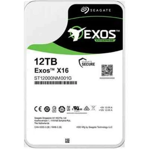 Seagate ST12000NM001G Exos X16 12TB 512E SATA 6Gb/s 3.5" Enterprise Hard Drive - Afbeelding 1 van 2