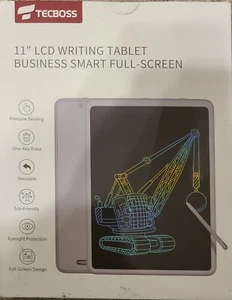 TECBOSS  11" LCD WRITING TABLET BUSINESS SMART FULL-SCREEN - Picture 1 of 4