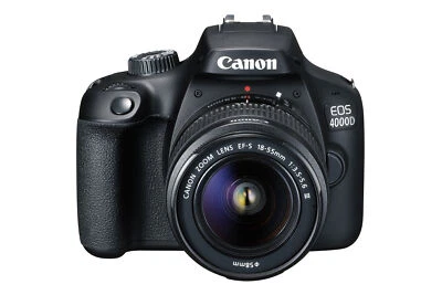 Canon EOS 4000D / Rebel T100 with EF-S 18-55mm f/3.5-5.6 III Lens - Image 1 of 3