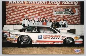 1993 NHRA Winston Motorcraft Gatornationals Warren Johnson Postcard Drag Racing - Picture 1 of 4
