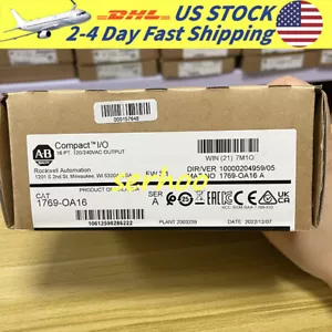 Módulo D/S Allen-Bradley 1769-OA16 CompactLogix 16 Pt 240VAC nuevo sellado de fábrica - Imagen 1 de 6