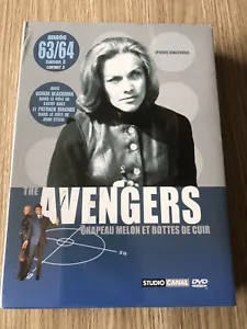SET 2 DVD SERIE THE AVENGERS MELONENHUT UND LEDERSTIEFEL STAFFEL 3 NEU - Bild 1 von 2