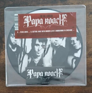 Papa Roach – ...To Be Loved - 7" Picture Disc + Sticker - Near Mint Condition - Picture 1 of 3