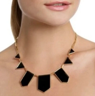 Collar estación House Of Harlow W1257 oro negro para mujer Foto 1 de 2